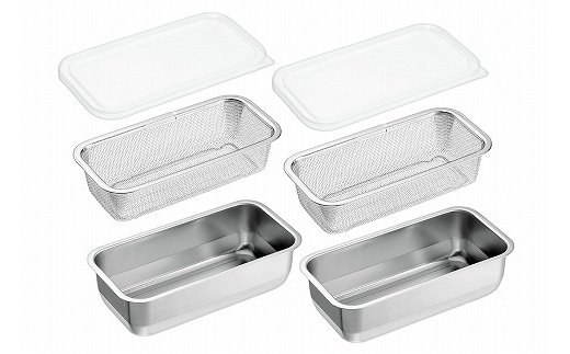 DLM-8585 ラバーゼ 水切りかご(大) 縦置きタイプ 3点セット FC050100