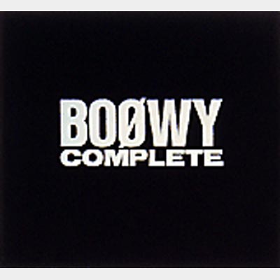 BOOWY COMPLETE 21st CENTURY 20th ANNIVERSARY EDITION : BOOWY