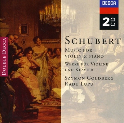 ヴァイオリン作品全集 ゴールドベルク（vn）ルプー（p）(2CD