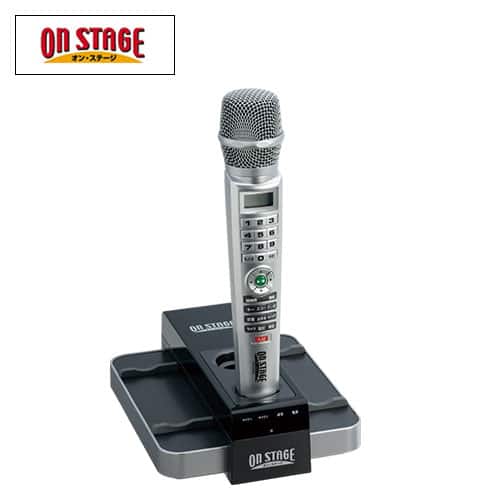オン・ステージ パーソナルカラオケ(お家カラオケ） PK-WA100 シルバー