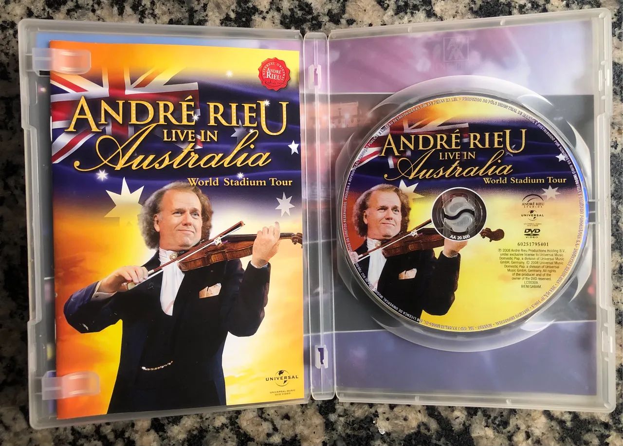 André Rieu - Live In Australia: Stadium World Tour (DVD) - CDs