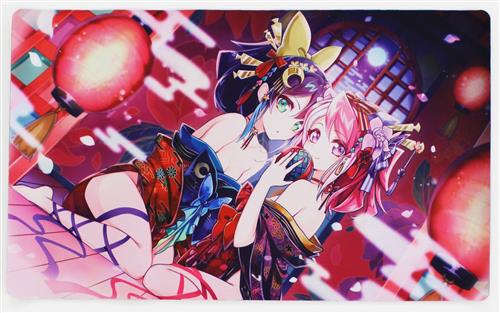 柚子&セレナ遊戯王プレイマット