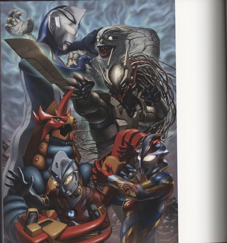 開田裕治 直筆サイン本「怪獣絵師 開田裕治のウルトラ画帖」