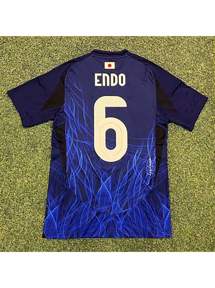 6遠藤 航 サッカー日本代表 2024 ホーム レプリカ ユニフォーム - メガ