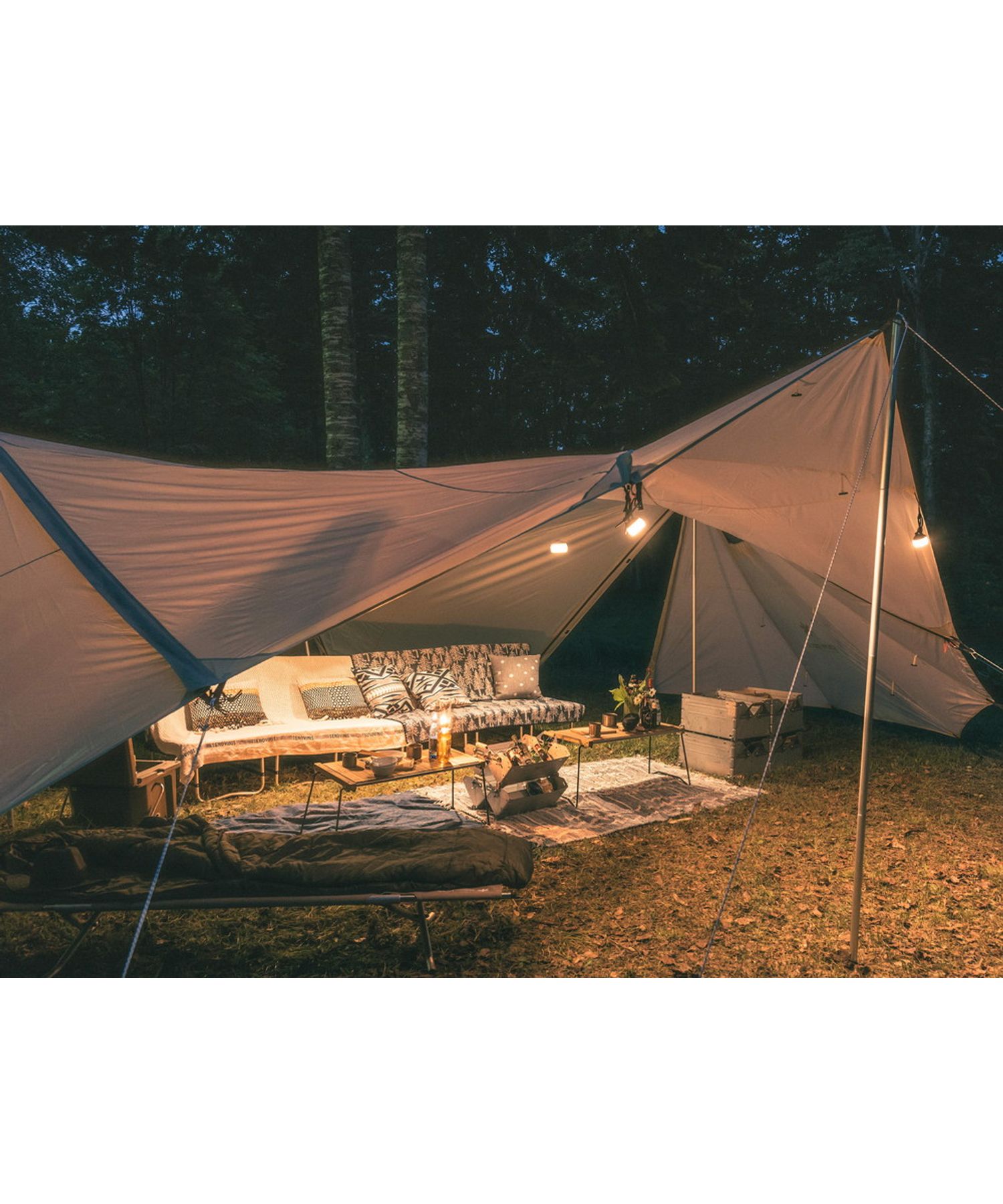 ランドステーションL アイボリー| スノーピーク(Snow Peak)