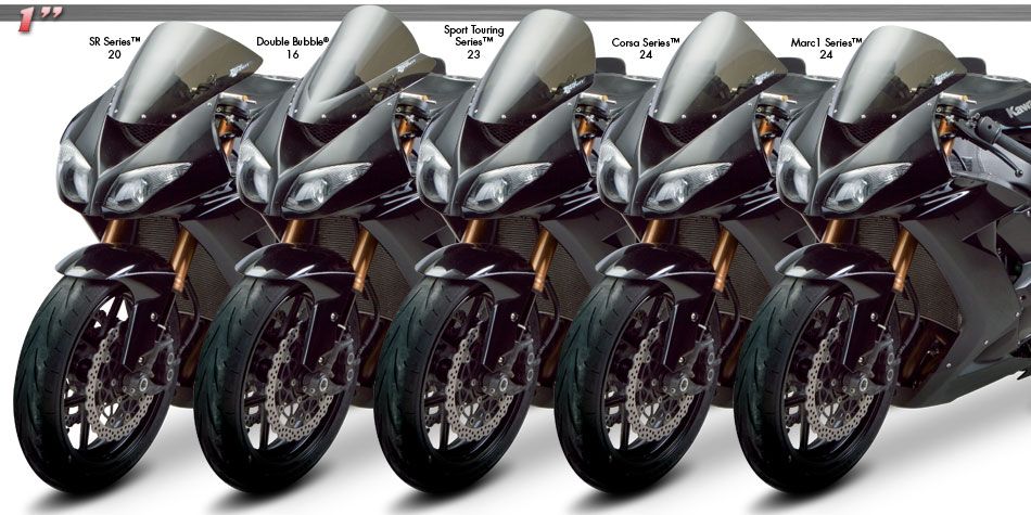 Webike | ZEROGRAVITY ゼログラビティ スクリーン 【MARC 1】 ZX-10R