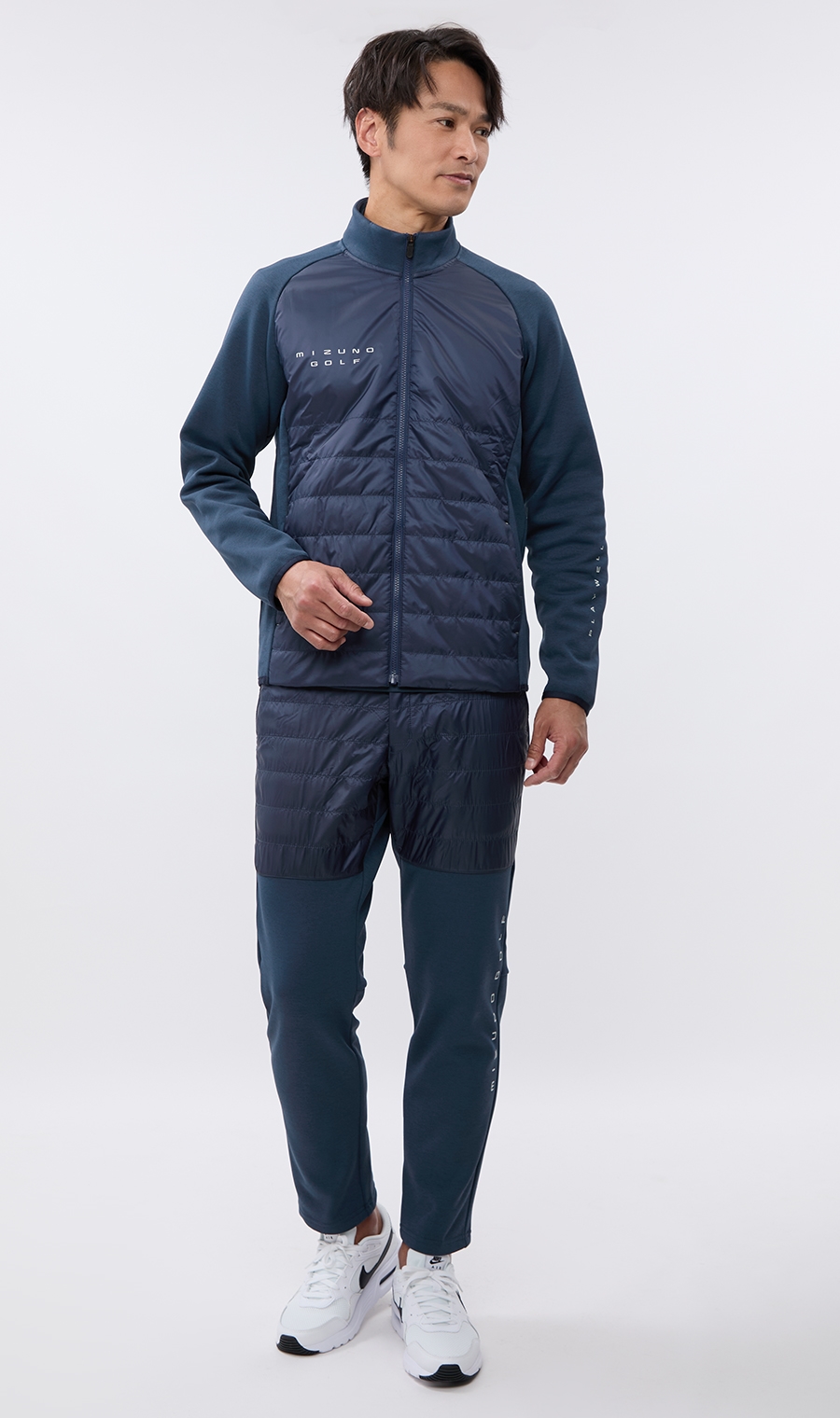 ハイブリッドブルゾン【MIZUNO GOLF】【セットアップ着用可