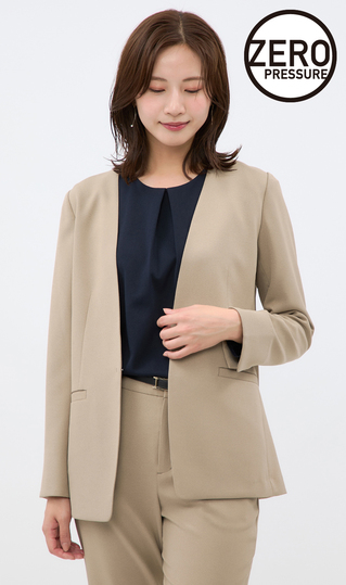 ゼロプレッシャースーツ【Vカラージャケット】【セットアップ着用可