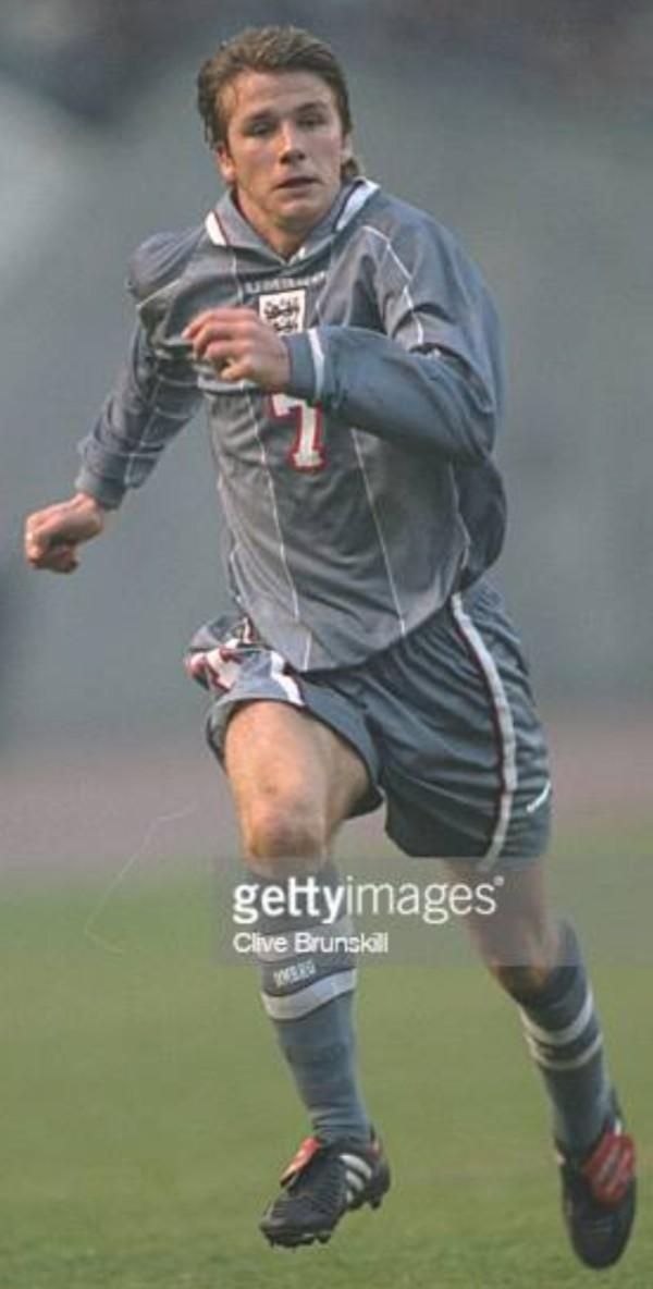 イングランド代表（A) 1996 選手支給 長袖 ベッカム＃7