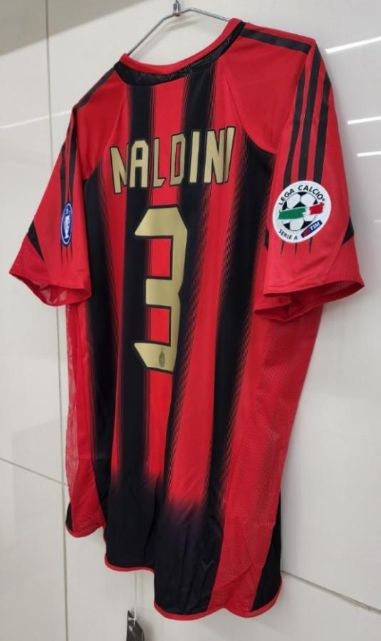 ACミラン（H）04/05 オーセンティック マルディーニ＃3 パッチ3