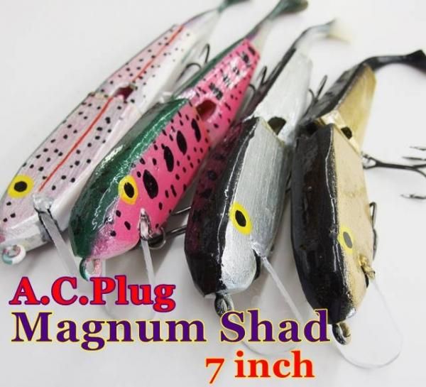 ACプラグ マグナムシャッド 7インチ - バスプロショップ ナイル