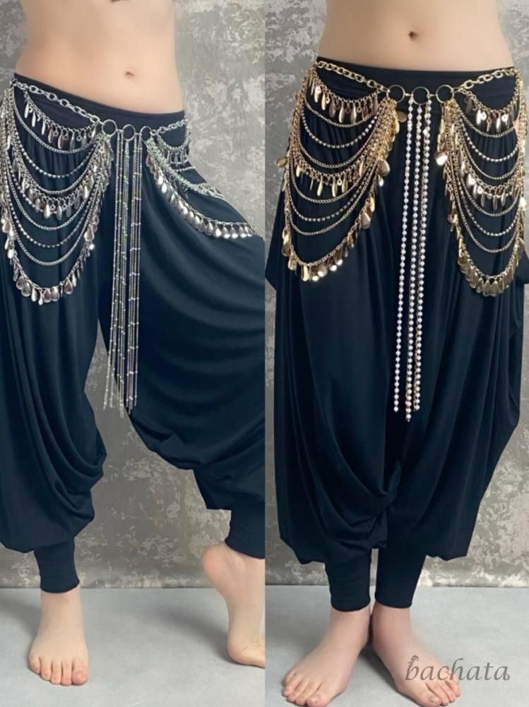 ベリーダンス トライバル/フュージョン チェーンベルト (ゴールド