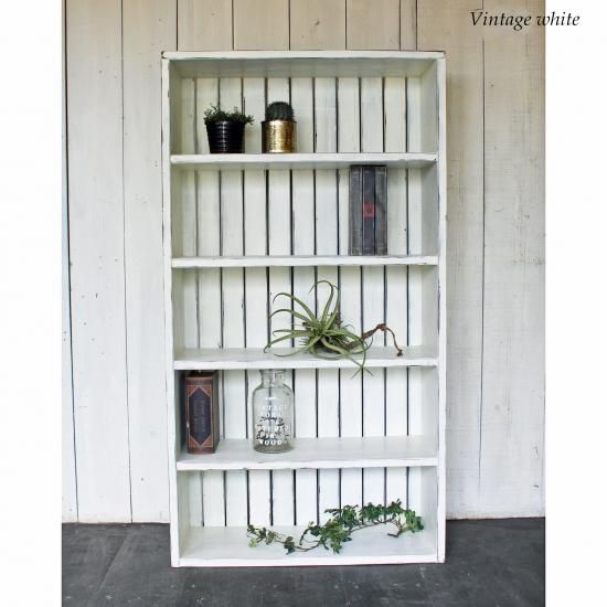 アンティーク風無垢材 本・収納 木製棚 棚 本棚 収納棚 書類棚 ラック