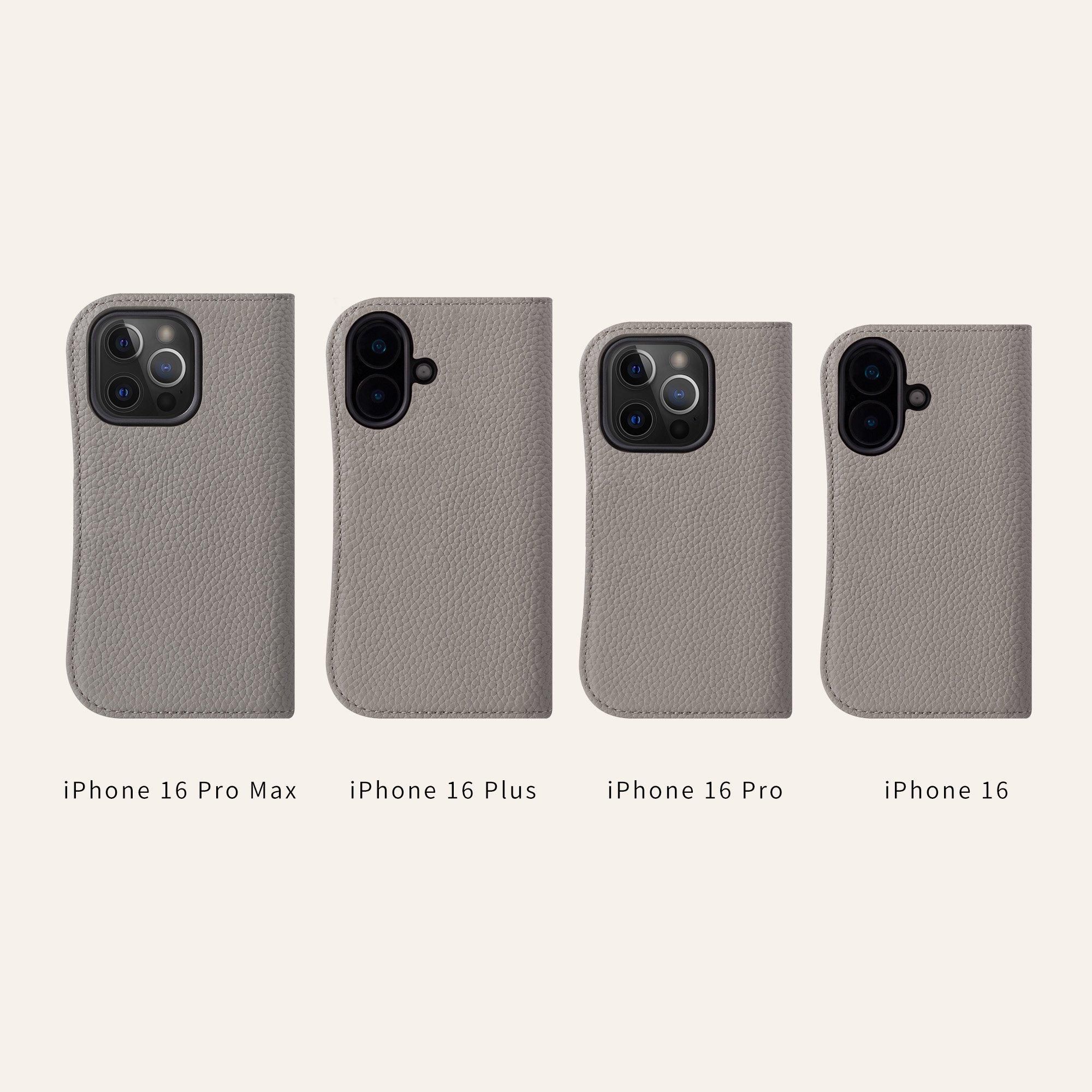 iPhone 13 Pro本革ケース | 手帳型ストラップ付 - COPB