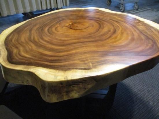 892□ モンキーポッド 丸テーブル 輪切り テーブル 板 ローテーブル