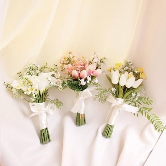 ロマンティックチューリップブーケLED/ピンク - VIA K STUDIO JAPAN