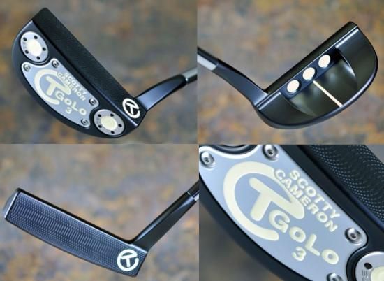 スコッティキャメロン ツアーパター Black GOLO3 deep milled dark