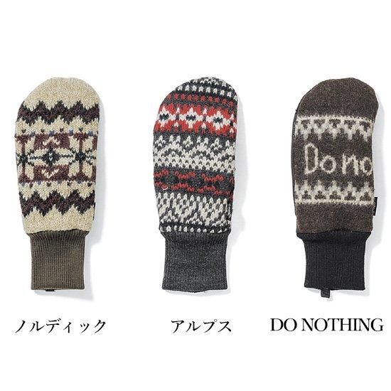 GREEN CLOTHING グリーンクロージング】KNIT MITT (ニット素材)(ミトン
