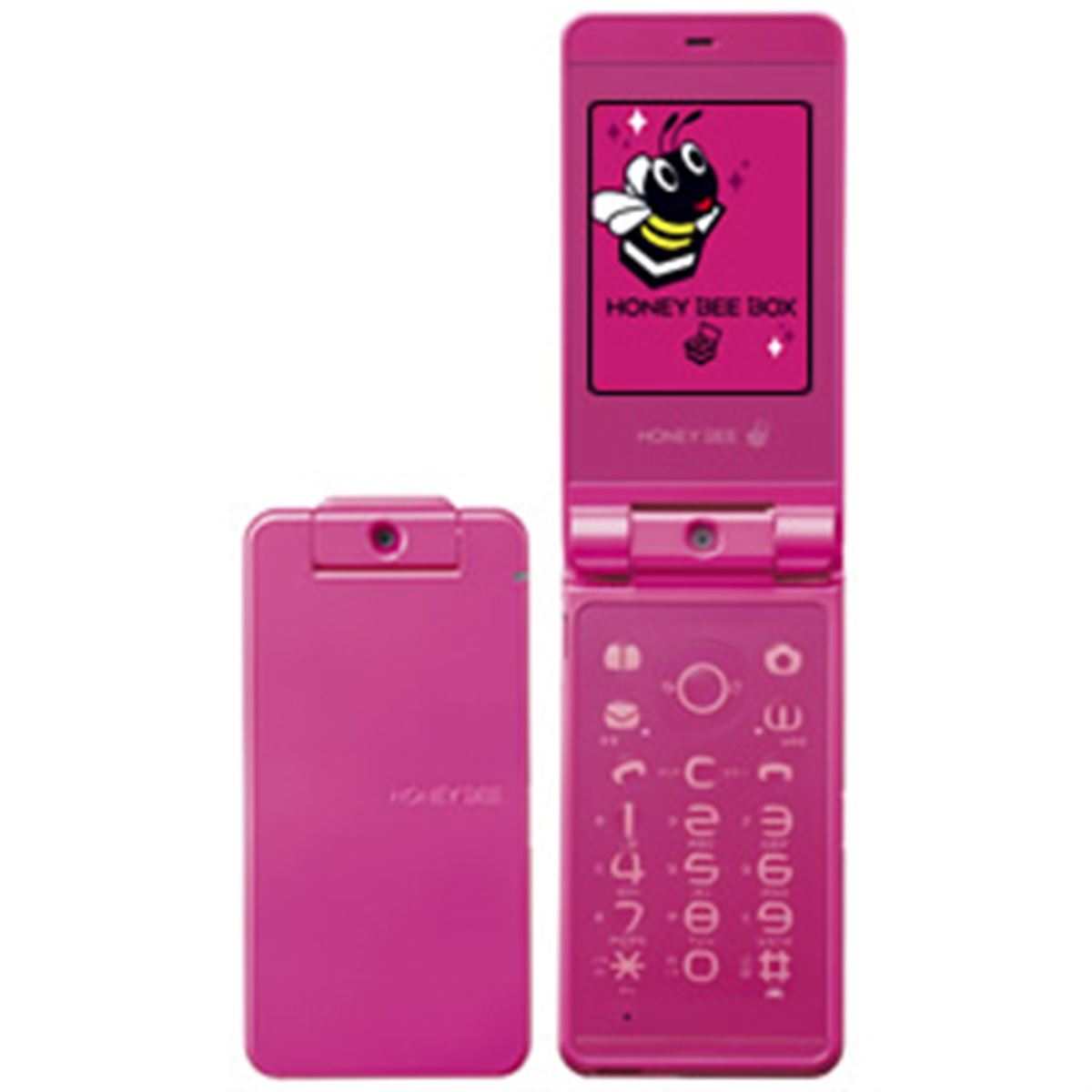 ウィルコム、折りたたみ式PHS「HONEY BEE BOX」 - 価格.com