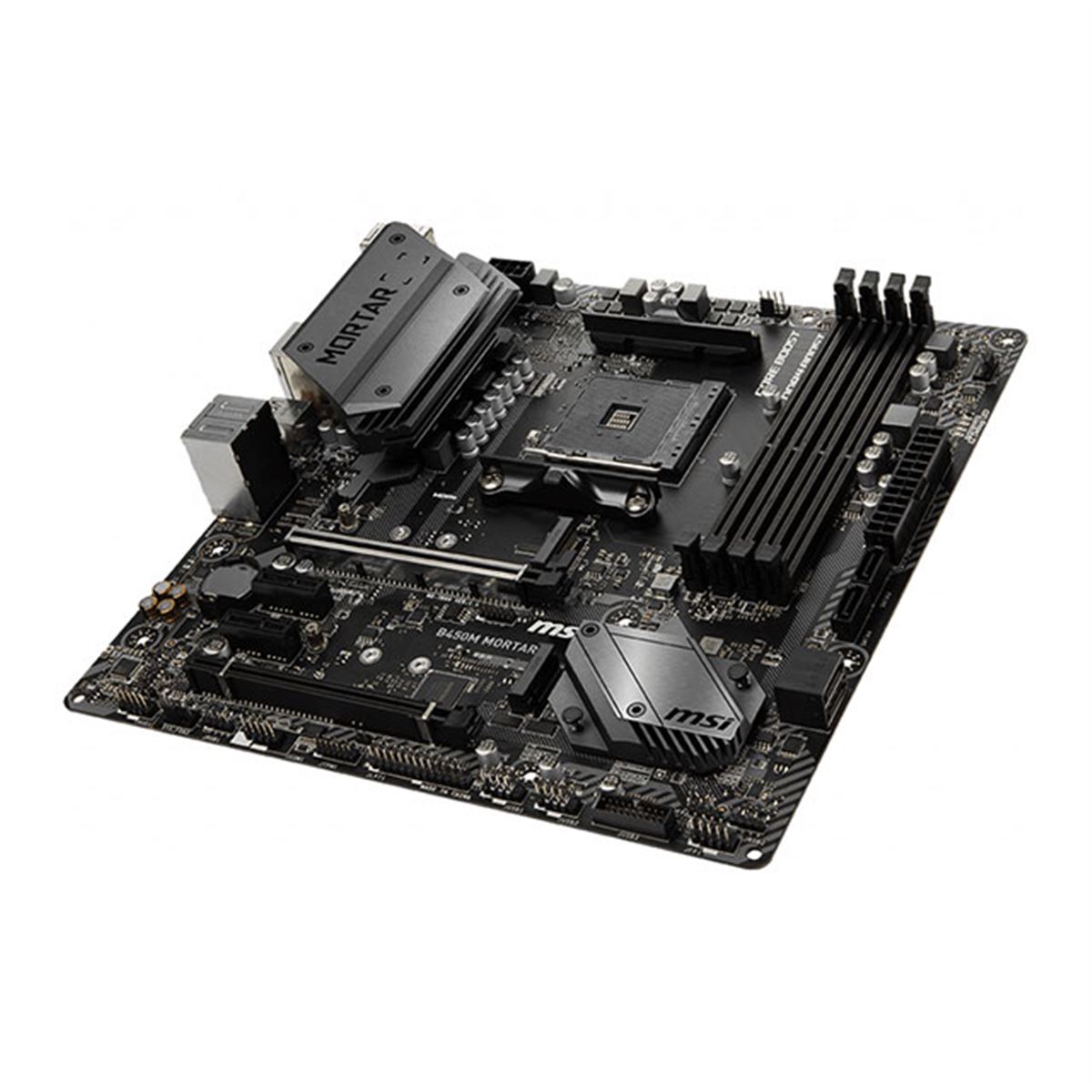 MSI、ライティング機能を搭載したMicro ATXマザー「B450M MORTAR