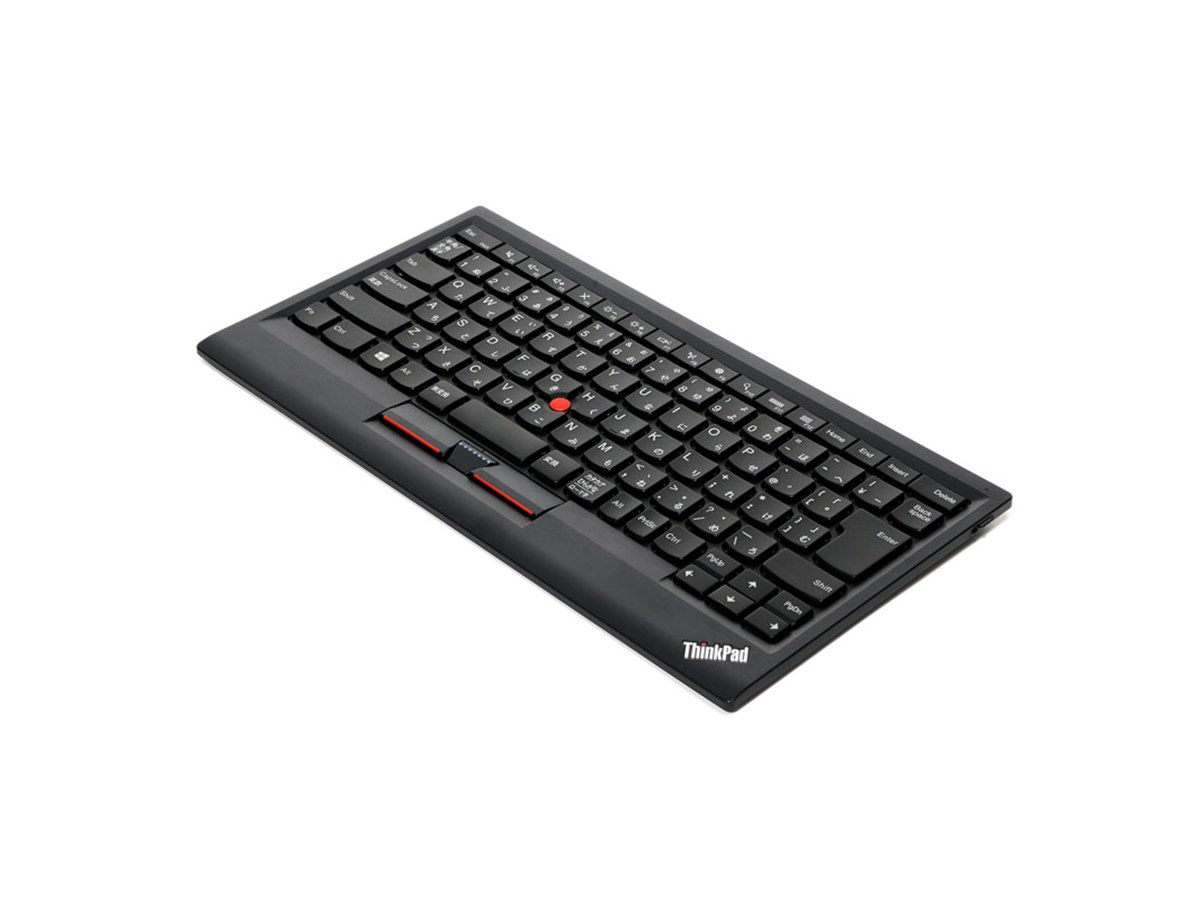 レノボ、ThinkPadトラックポイント・キーボード初のワイヤレスモデル