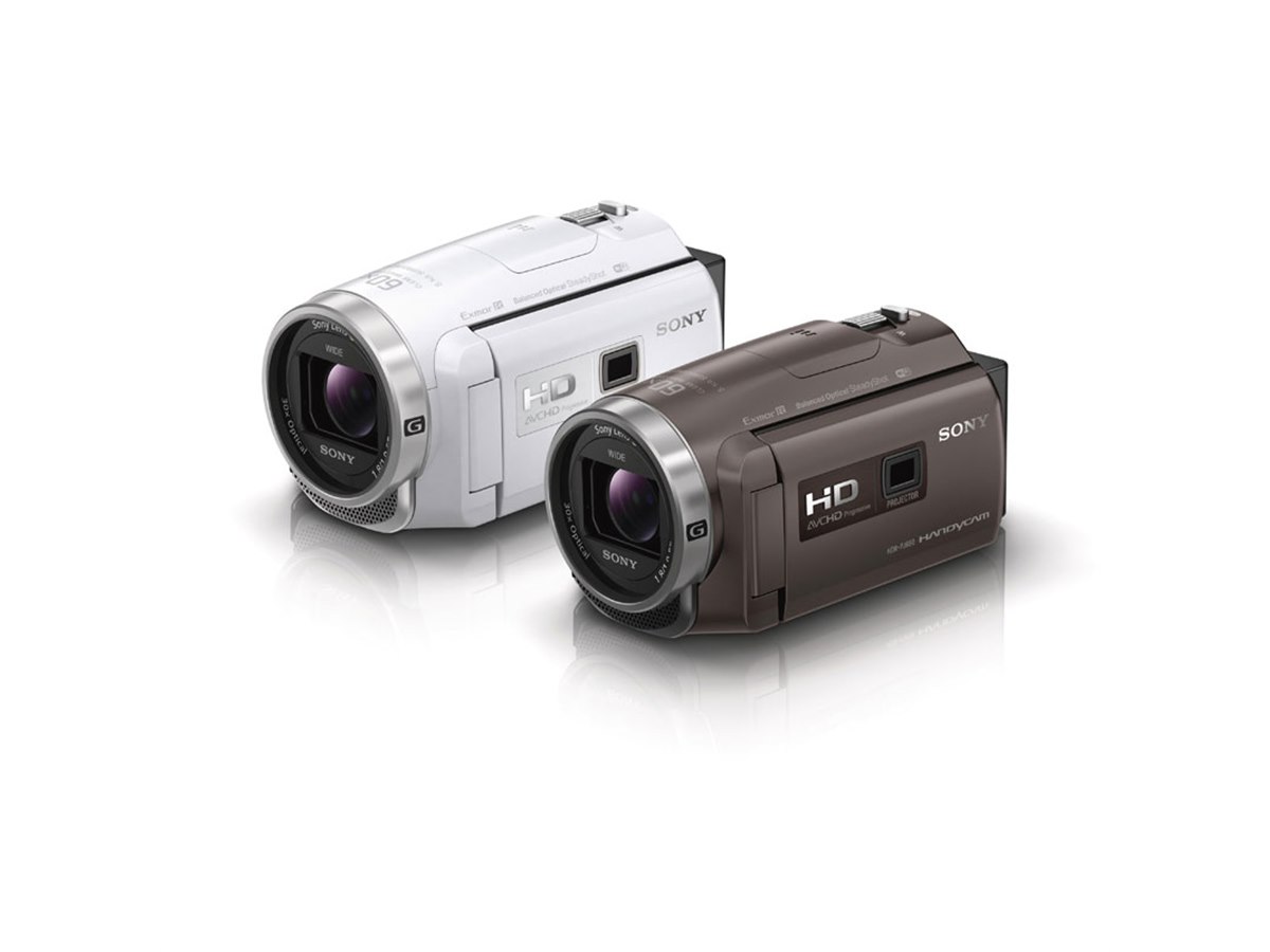 ソニー、64GBメモリーを内蔵した空間光学手ブレ補正対応HDハンディカム
