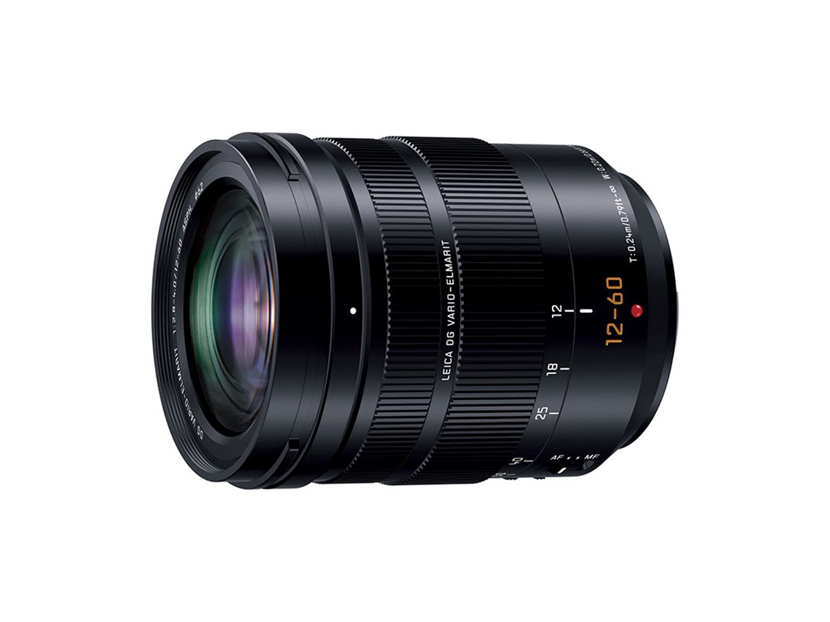 パナソニック、標準ズームレンズ「LEICA DG VARIO-ELMARIT 12-60mm