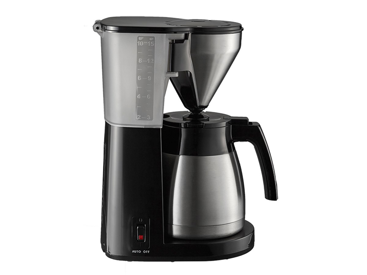 メリタ、デザイン変更で使いやすくなった10杯用「イージートップサーモ