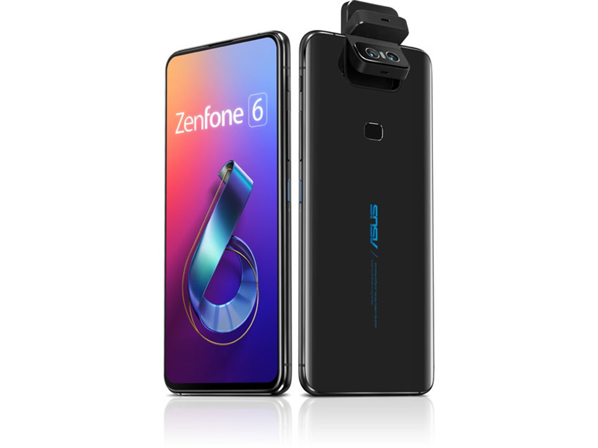 ASUS、180度回転フリップカメラ搭載のSIMフリースマホ「ZenFone 6