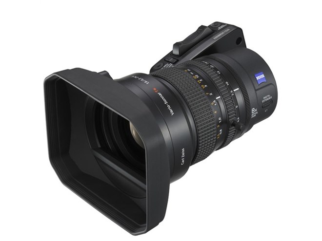 ソニー、HDVカムコーダーHVR-Z7J用交換レンズ - 価格.com