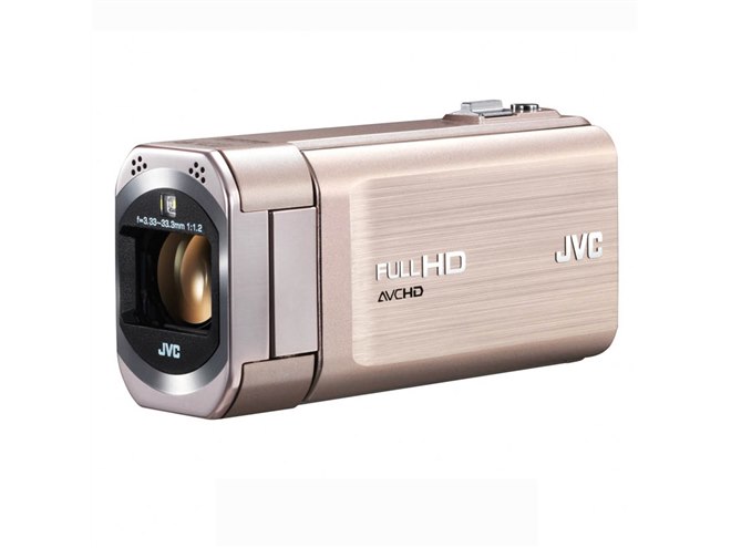 JVC、F1.2レンズを搭載した小型ビデオカメラ「Everio V」 - 価格.com