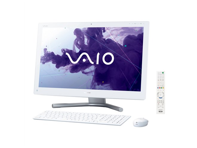 ソニー、タッチ操作対応モデルなど液晶一体型デスクトップPC「VAIO L