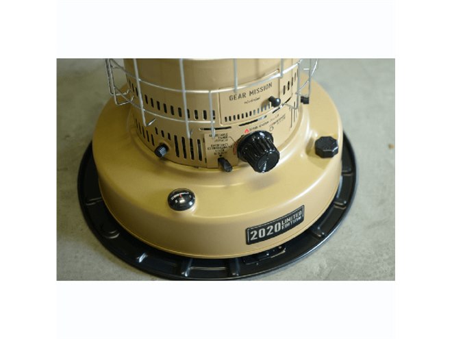 トヨトミ、石油ストーブ「GEAR MISSION」に2020年限定カラー「コヨーテ