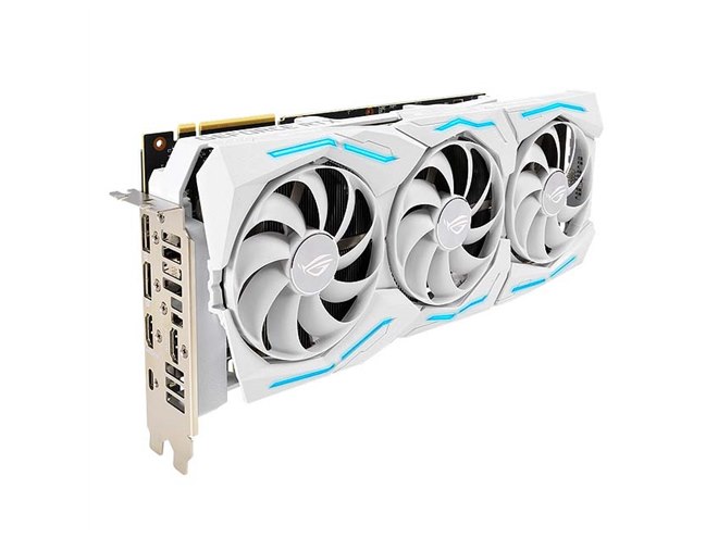 ASUS、ホワイト基板を採用した「GeForce RTX 2080 SUPER」搭載ビデオ