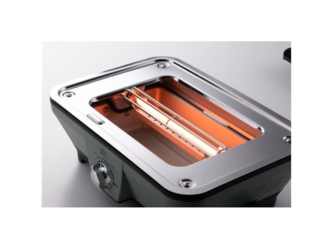 Aladdin、七輪をイメージした「グラファイト ミニグリラー」18,700円