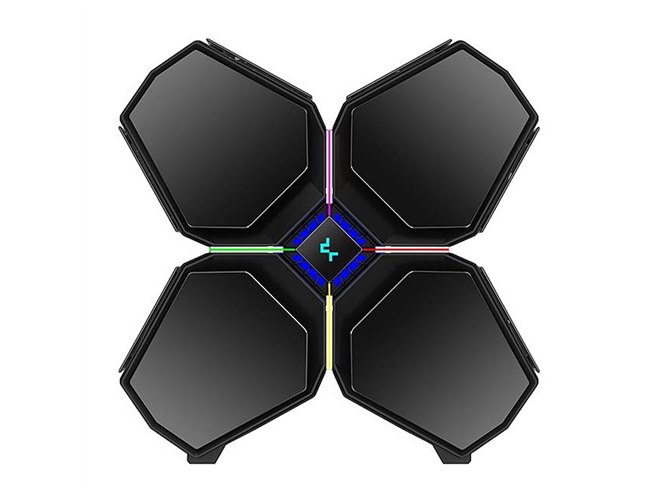 DeepCool、“宇宙からの帰還”をイメージしたPCケース「QUADSTELLAR