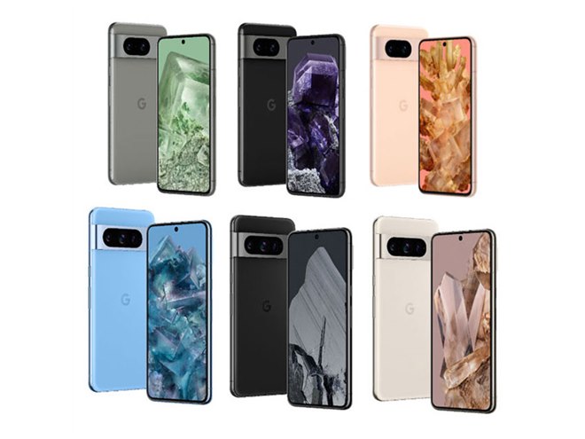 グーグル「Google Pixel 8/8 Pro」が10/12発売、ドコモ・au