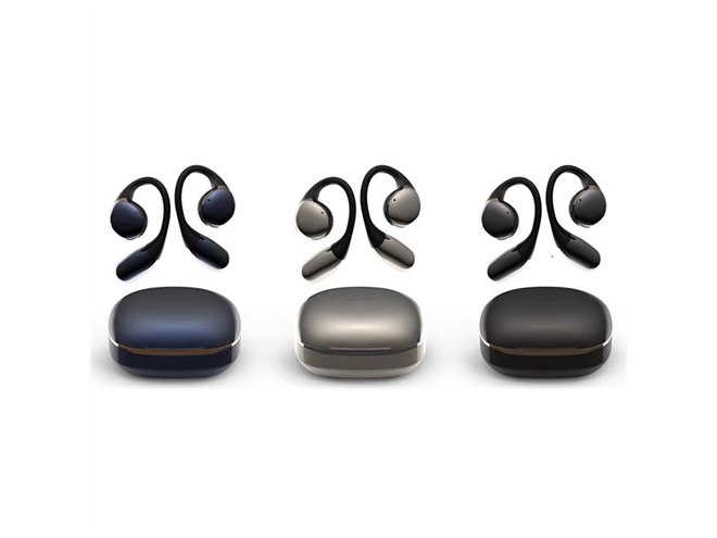 AVIOT、ヘリカルイヤーフック採用のオープンイヤーワイヤレスイヤホン