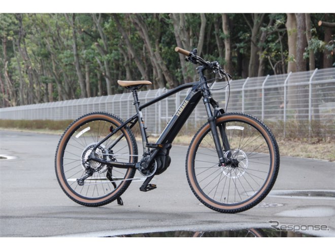 電アシ自転車界のSUVに」新型“おしゃれ”eバイク、ヤマハ『CROSSCORE RV