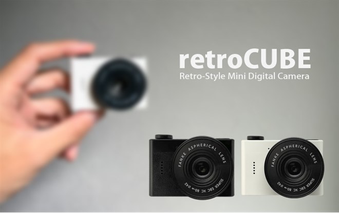 Gloture、平成や昭和レトロな写真が撮れる約40gのミニカメラ