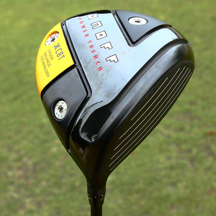 振り心地や弾道の調整が思いのままに！ 「オノフ ドライバー KURO」を