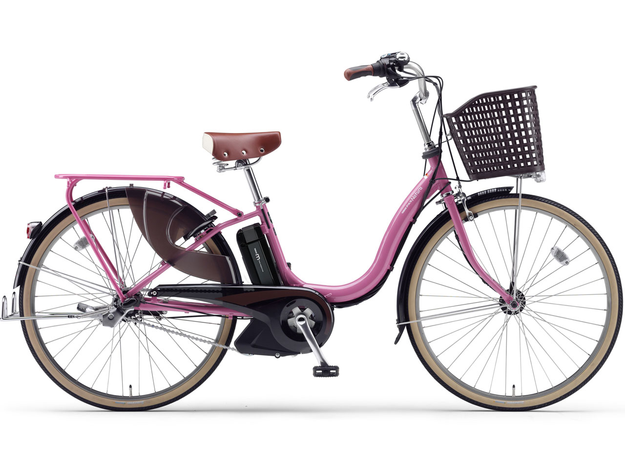 ヤマハ PAS ナチュラM デラックス PM26NMDX [オリーブグリーン] + 専用