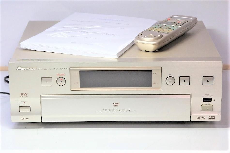 DVR-2000｜Pioneer 「ビデオモード録画」対応のDVDレコーダー ｜中古品