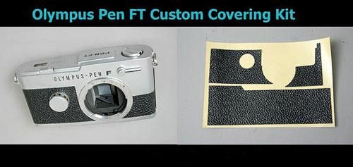Olympus PenF / PenFT 用貼り革キット - Aki-Asahi Custom Camera