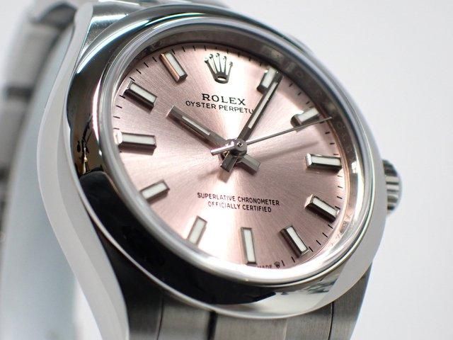 ロレックス オイスターパーペチュアル 28 ピンク '23年 276200