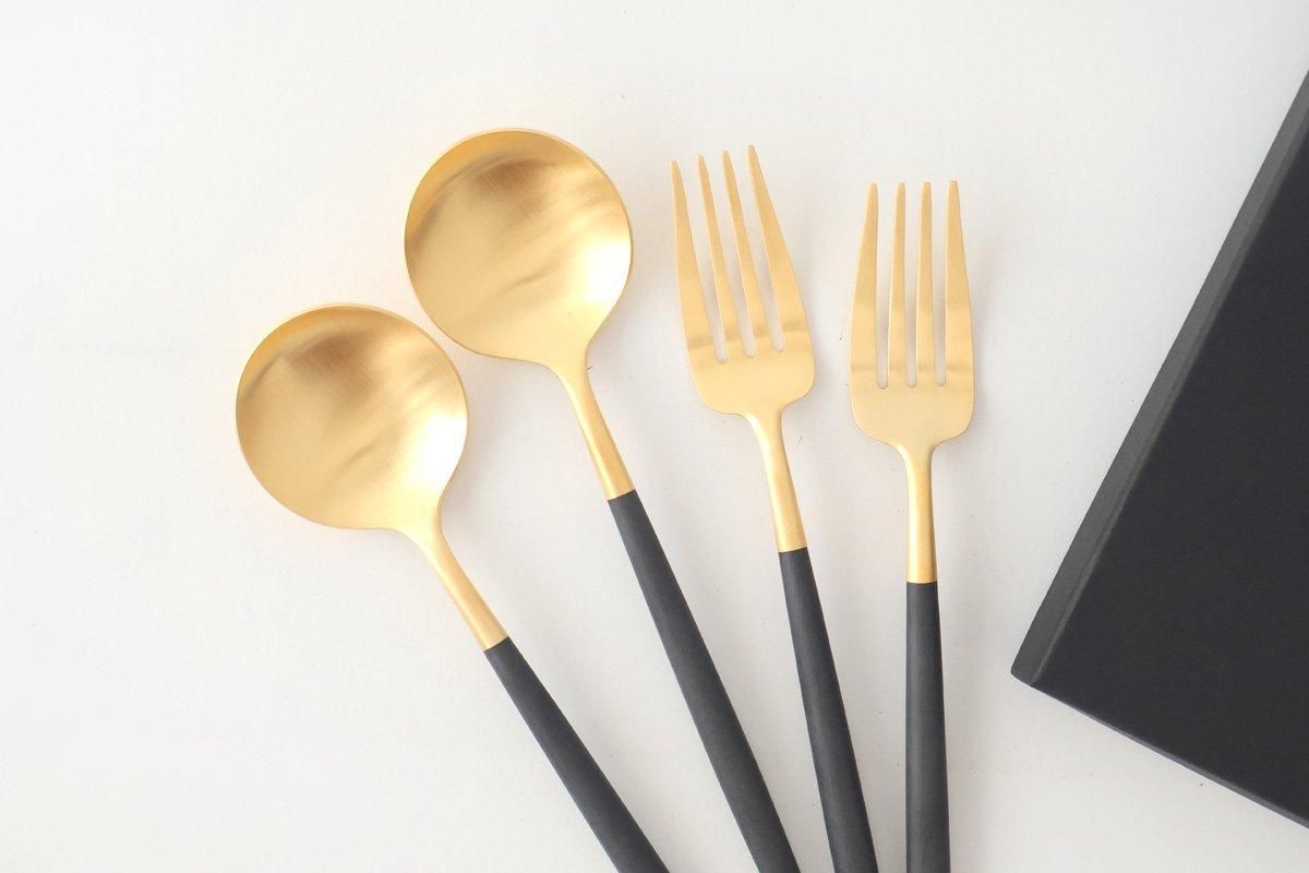 4点セット】【ペアセット】｜クチポール｜ブラックゴールド｜ゴア