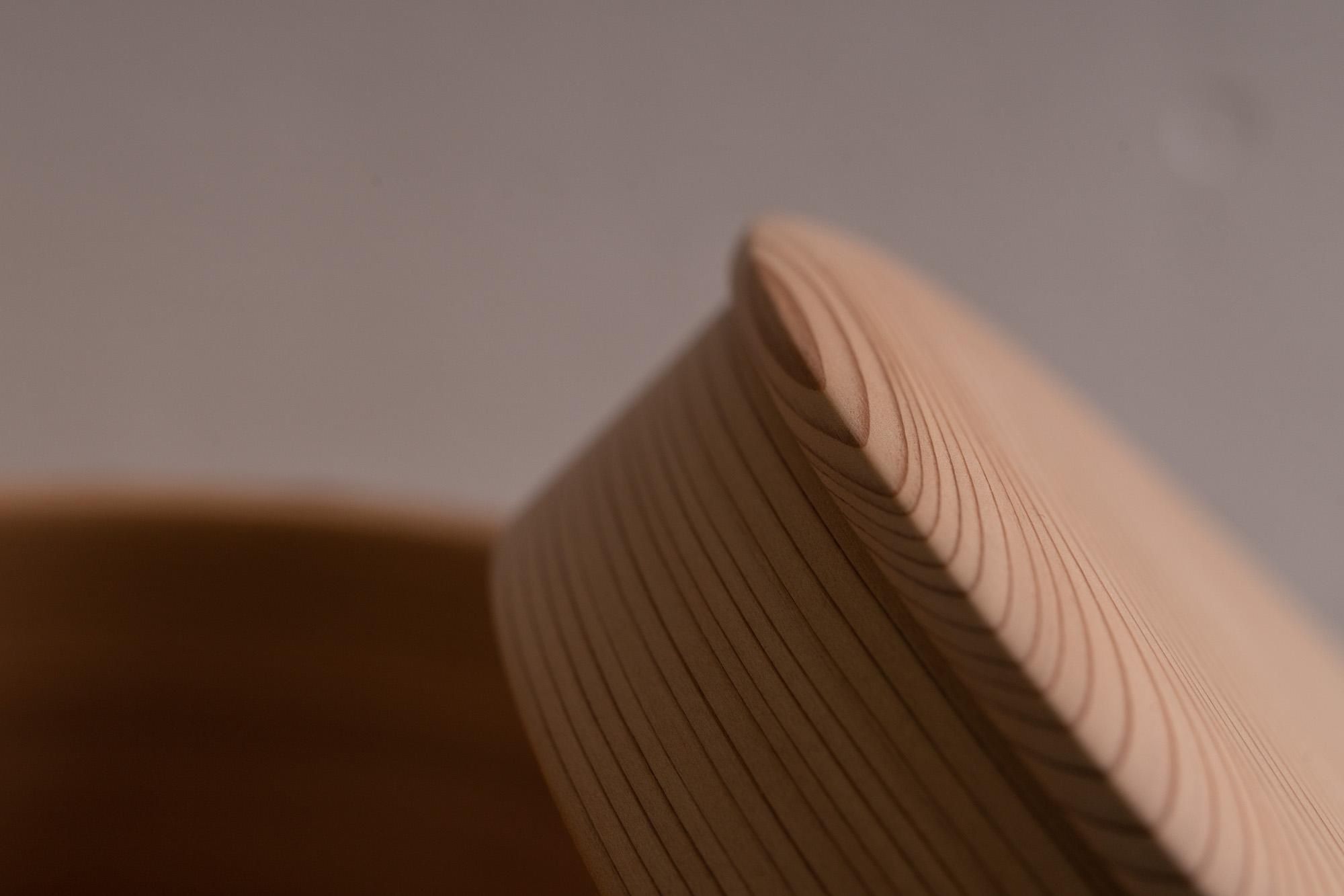 おひつ（5寸＝2合用）｜曲げわっぱ｜柴田慶信商店｜紡ぎ舎（つむぎや）