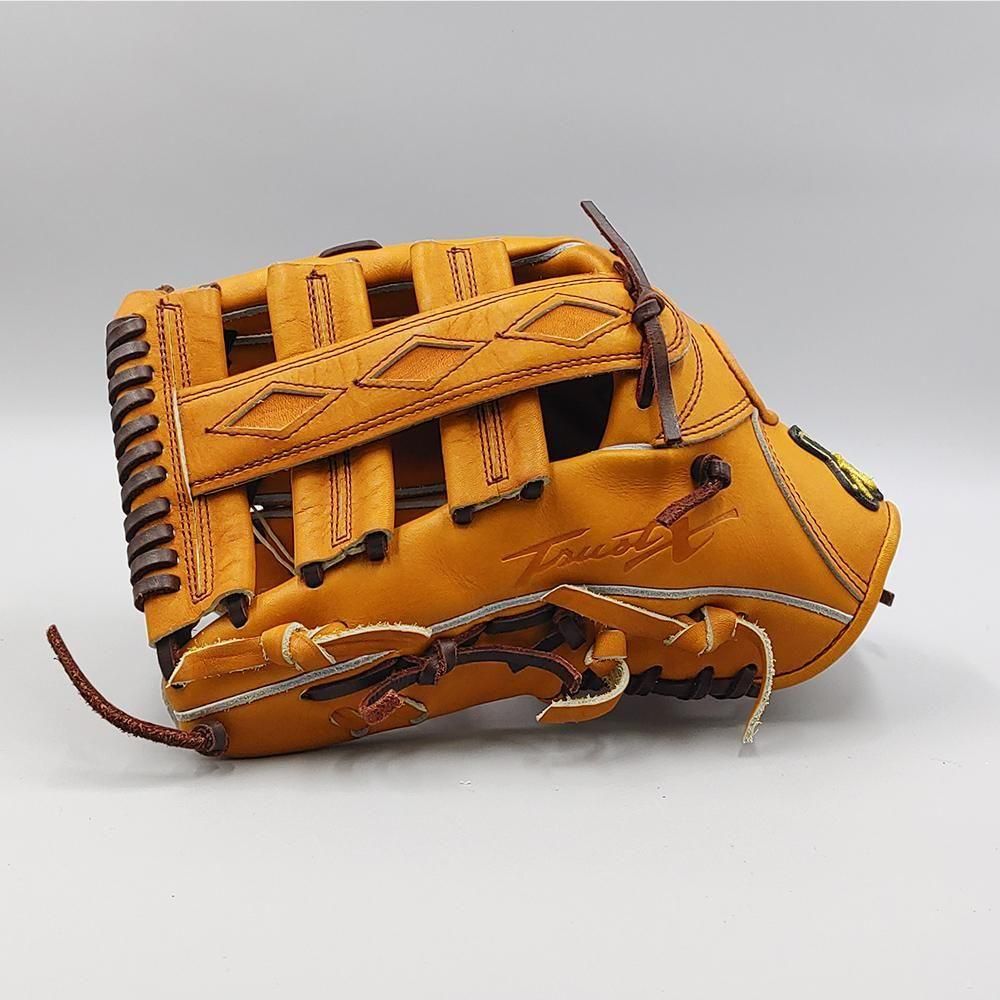 クリーニング済み (高校野球対応)】 ザナックス 硬式グローブ / 外野手