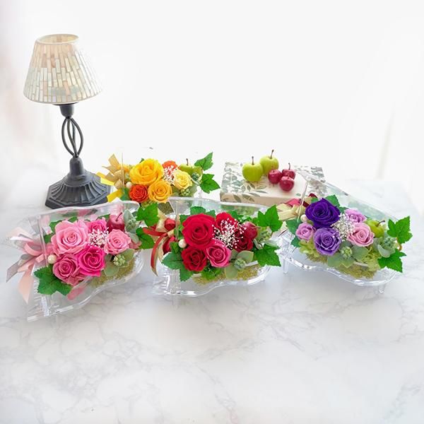 ローズピンク ラウンドブーケ（プリザーブドフラワー）｜結婚式