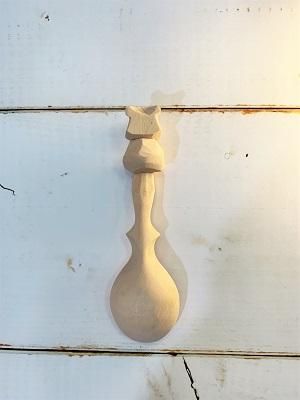 シベリア杉のくまのスプーン【大】14cm - アナスタシア・ジャパン